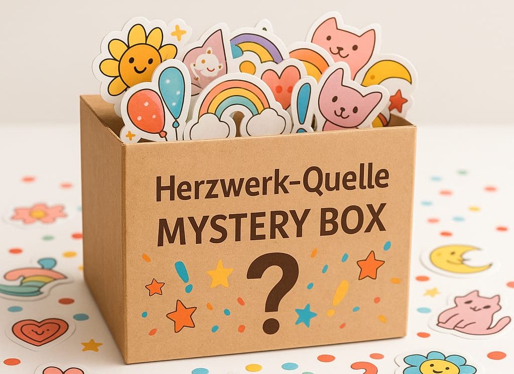In jeder Box sind 8 unterschiedliche Sticker mit Folie überzogen enthalten. Mit kleinen Fehlern die kaum auffallen.